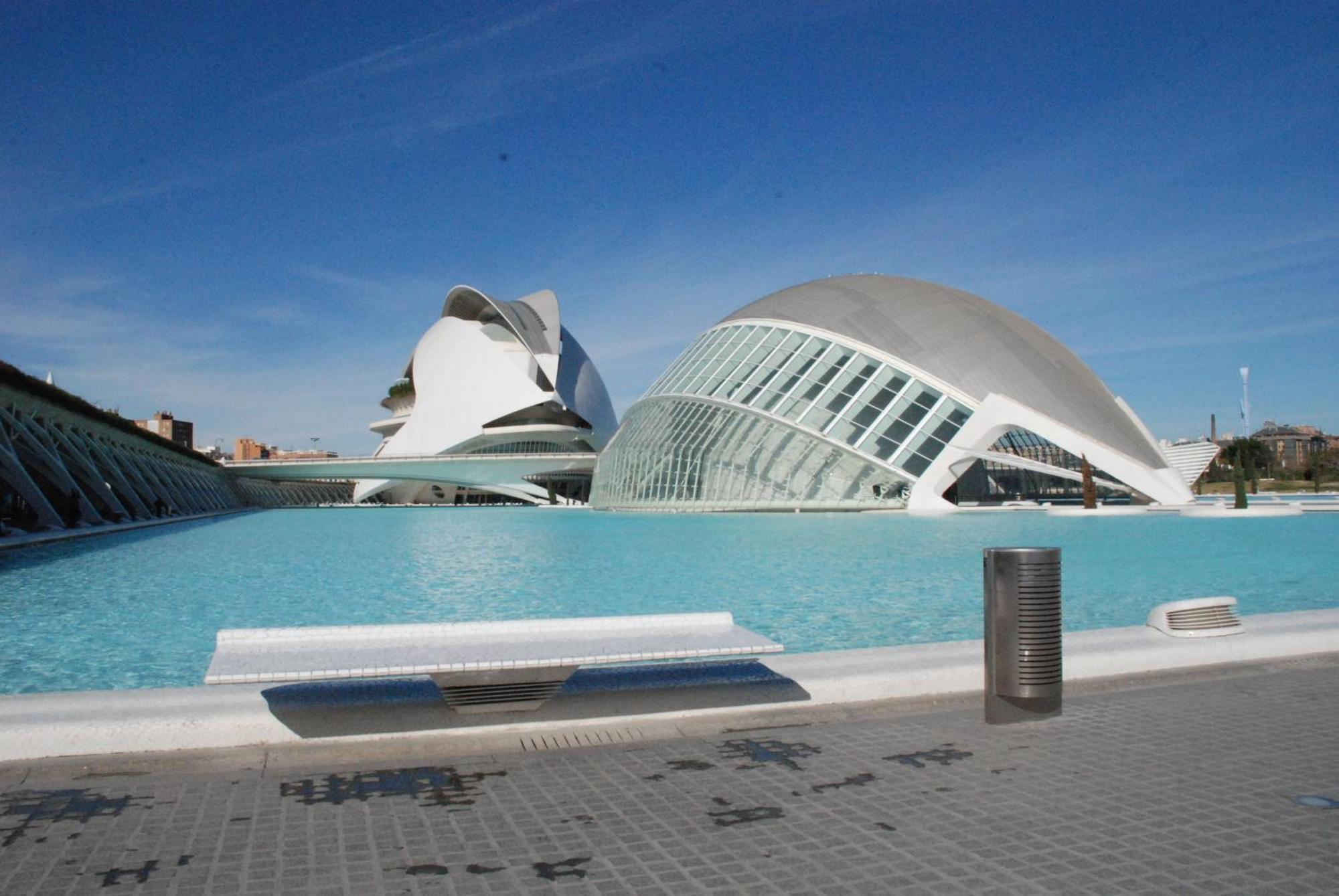 Ferienwohnung 10 Pax, Ac, Wifi Gratis, Ciudad Artes Y Ciencias Valencia Exterior foto